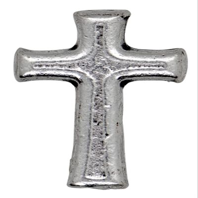 1/2" Christian Cross Lapel Pin | Great First Communion or Confirmation Accessory | Made in Italy