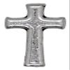 1/2" Christian Cross Lapel Pin | Great First Communion or Confirmation Accessory | Made in Italy view 1