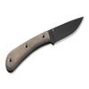 BKER PLUS Little Rok Fixed Blade Daily Carry Knife, Micarta Handles, Coated SK-85 Blade, Full Tang Construction - Sheath Included view 2