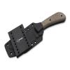 BKER PLUS Little Rok Fixed Blade Daily Carry Knife, Micarta Handles, Coated SK-85 Blade, Full Tang Construction - Sheath Included view 3