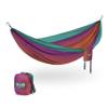 ENO DoubleNest Hammock - Lightweight, Portable, 1 to 2 Person Hammock - for Camping, Hiking, Backpacking, Travel, a Festival, or The Beach - Fade/Seaglass view 1