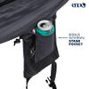 ENO SingleNest Hammock - Lightweight, 1 Person Portable Hammock - for Camping, Hiking, Backpacking, Travel, a Festival, or The Beach - Black/Charcoal view 3