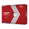 Callaway 2022 Chrome Soft Dozen Golf Balls White view 1