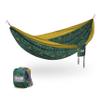ENO DoubleNest Hammock - Lightweight, Portable, 1 to 2 Person Hammock - for Camping, Hiking, Backpacking, Travel, a Festival, or The Beach - Mantra/Gold view 1