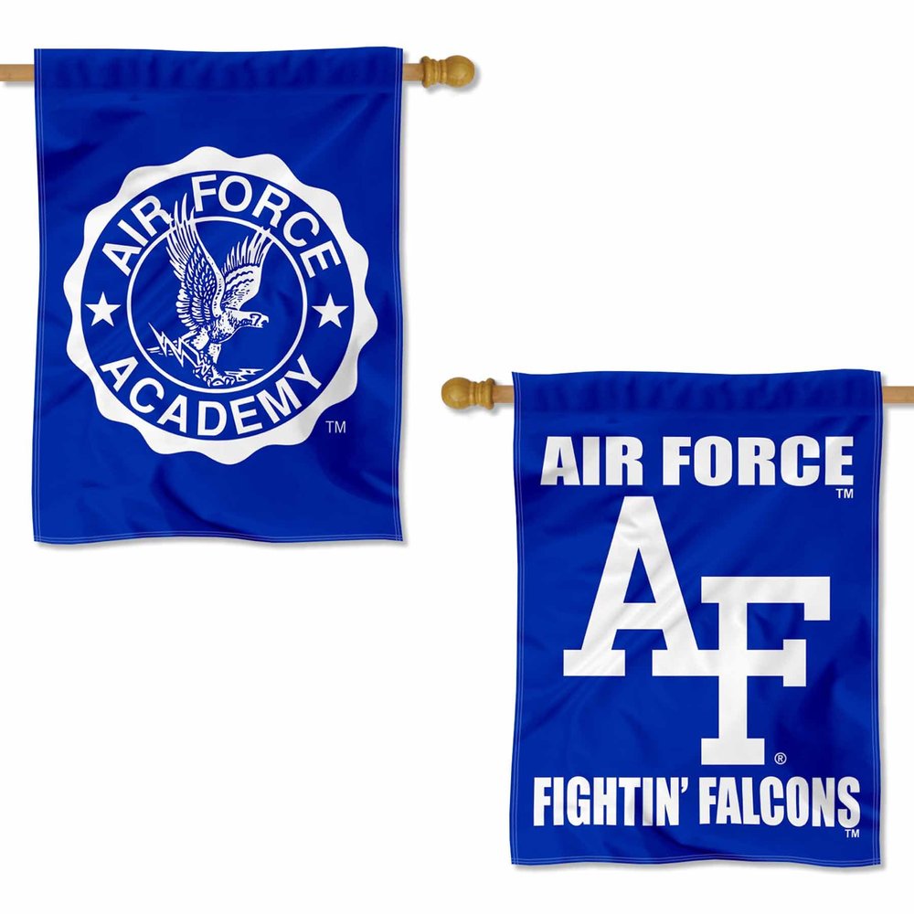 Air Force Falcons Academy Double Sided House Banner Flag