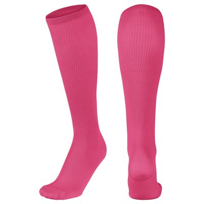 CHAMPRO Featherweight Socks, Single Pair, Adult X-Small, Hot Pink