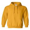 Gildan Men's Hooded Heavy Blend Sweatshirt (18500)(Gold) view 1