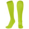 CHAMPRO Featherweight Socks, Single Pair, Adult X-Small, Neon Green view 1