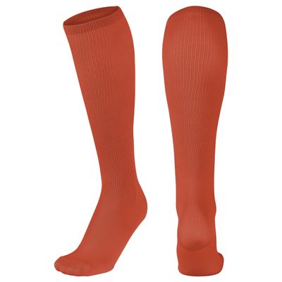 CHAMPRO Featherweight Socks, Single Pair, Adult X-Small, Orange