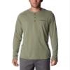 Columbia Men's Thistletown Hills Henley, Stone Green Heather, X-Small view 1