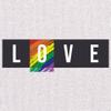 Love Tank Top Gay Pride Rainbow LGBTQ Men's Top White Small view 2