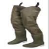Paramount Outdoors Fishing wader hip boot cleated attached PVC nylon coated fishing hipper with cleated sole hip boot view 1
