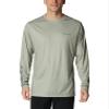 Columbia Men's Terminal Tackle PFG University Long Sleeve, Safari/Metal Bass, X-Large view 1