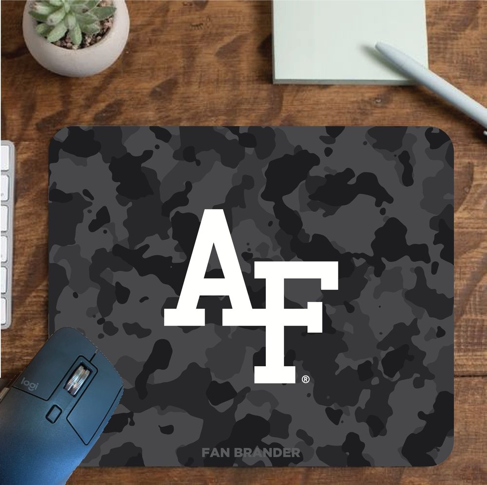 Fan Brander NCAA Mousepad for Home, Office, and Gaming with Urban Camo Design (Airforce Falcons Mouspad)