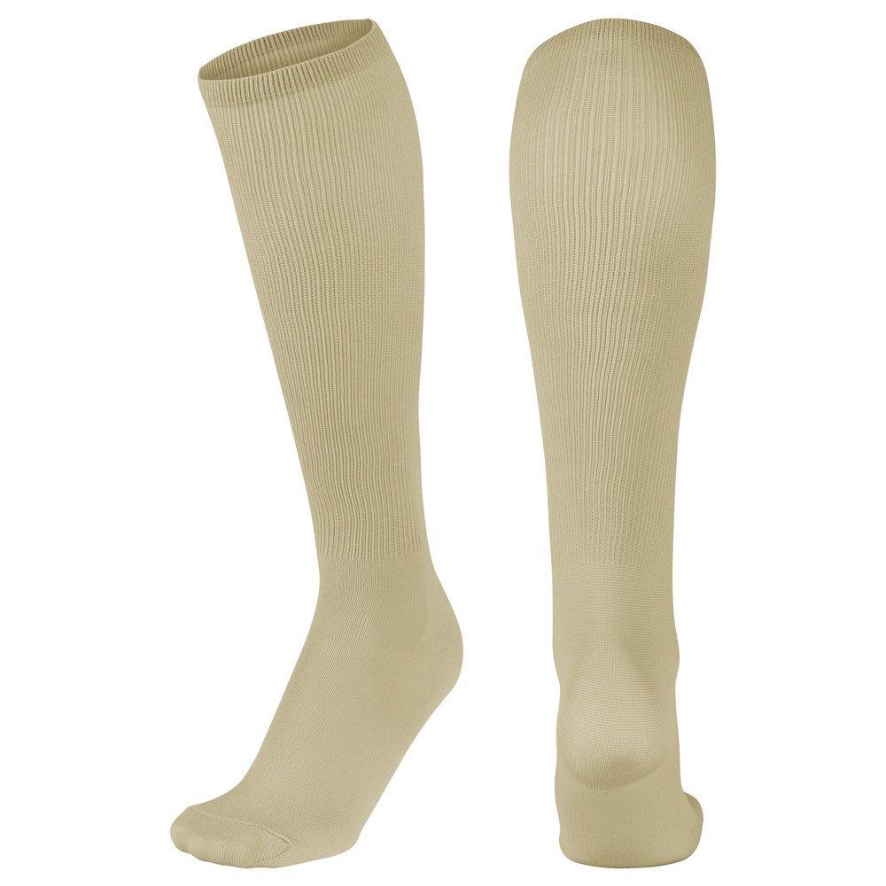 CHAMPRO Featherweight Socks, Single Pair, Adult Large, Vegas Gold