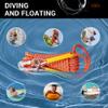 WGOS Climbing Rope, Dynamic Rock Climbing Rope, Braided Polyester Arborist Rigging Rope, Escape Equipment in 32ft/64ft/96ft/160ft/230ft/500ft/985ft with Carry Bag (64ft/20m) view 3