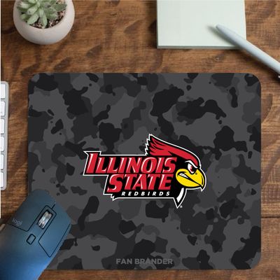 Fan Brander NCAA Mousepad for Home, Office, and Gaming with Urban Camo Design (Illinois State Redbirds Mouspad)