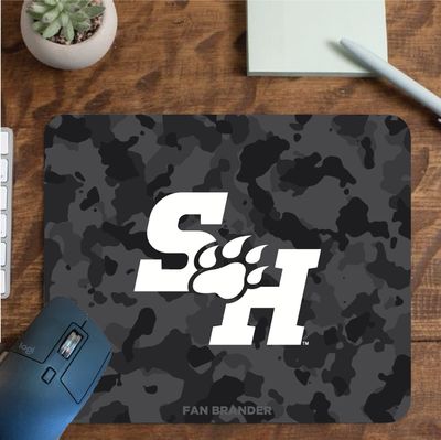 Fan Brander NCAA Mousepad for Home, Office, and Gaming with Urban Camo Design (Sam Houston State Bearkats Mouspad)