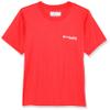 Columbia Boys' Little Y Terminal Tackle PFG Fish Flag SS, Red Spark/USA Statetriot, Small view 1