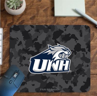 Fan Brander NCAA Mousepad for Home, Office, and Gaming with Urban Camo Design (New Hampshire Wildcats Mouspad)