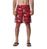 Columbia Men's Collegiate Backcast II Short, OS-Intense Red Paint Your Colors Print, XX-Large x 6L view 1