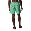 Columbia Men's Super Backcast Water Short, Light Jade Lite Me Up Print, X-Large view 2
