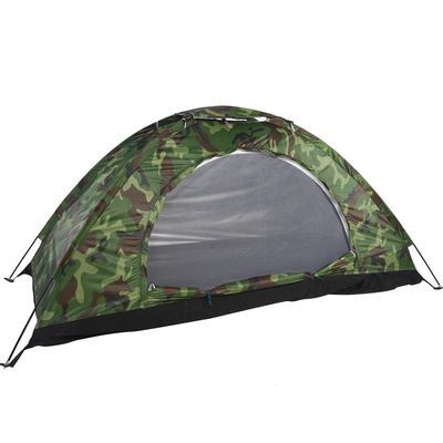 Waterproof Camouflage Tent Camping Tent Lightweight for Hiking One Person