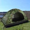 Waterproof Camouflage Tent Camping Tent Lightweight for Hiking One Person view 3