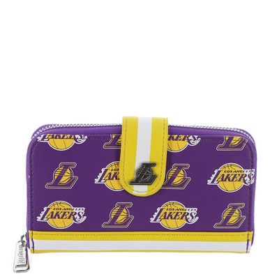 Loungefly NBA: Los Angeles Lakers Logo Snap Wallet