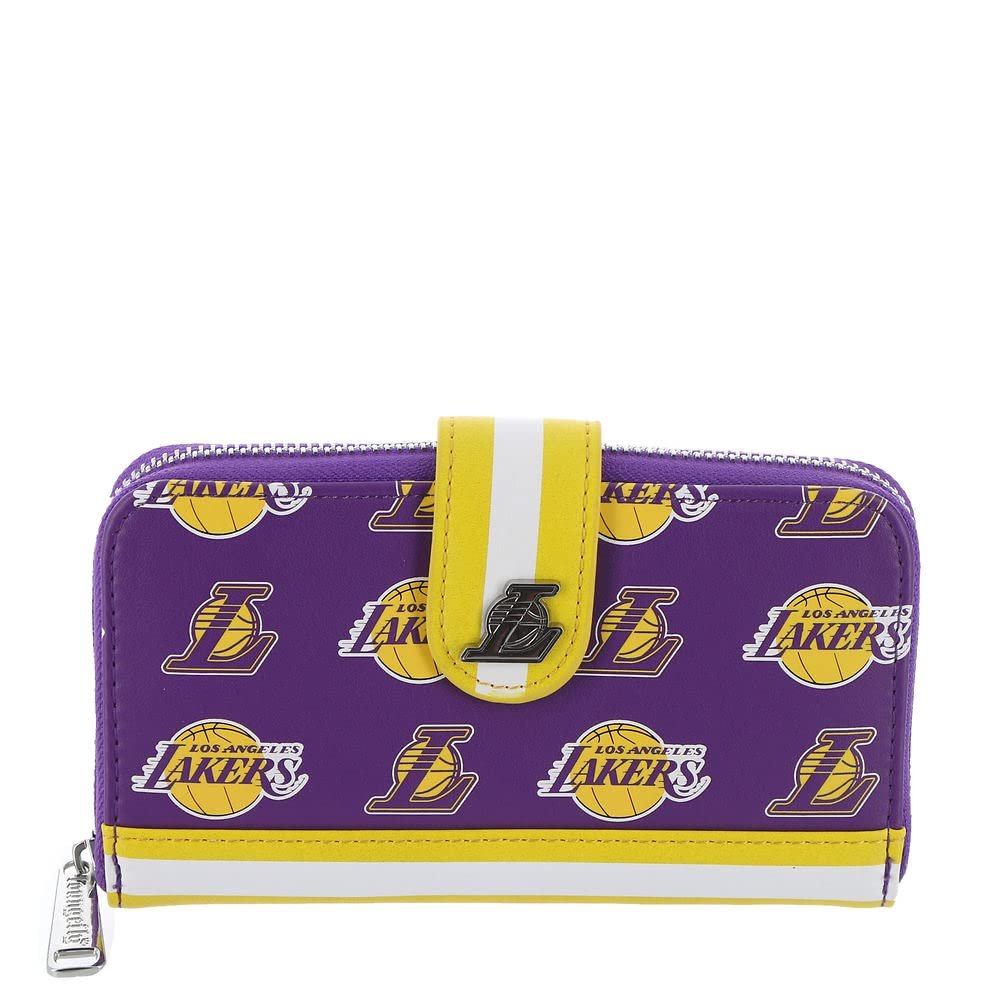 Loungefly NBA: Los Angeles Lakers Logo Snap Wallet