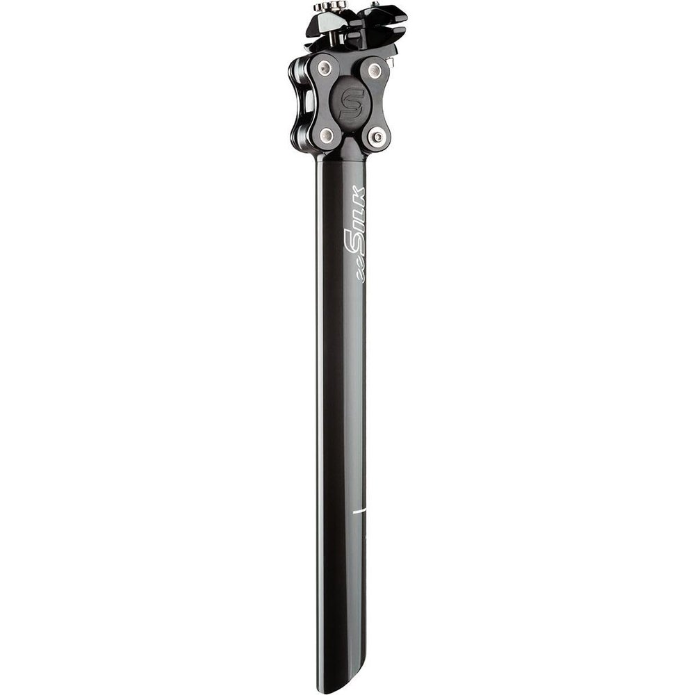 Cane Creek eeSILK+ Carbon Suspension Seatpost | 35mm Travel | 31.6mm Diameter | Black