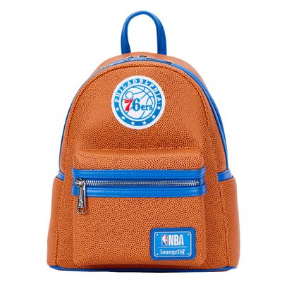 Loungefly NBA: Philidelphia 76ers Basketball Mini-Backpack