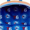 Loungefly NBA: Philidelphia 76ers Basketball Mini-Backpack view 3