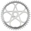 CYCLEZ One-Piece Crankset Includes 46 Teeth Chrome Sprocket, Hearts, 170mm Crank, and Complete Bottom Bracket Replacement Kit view 2
