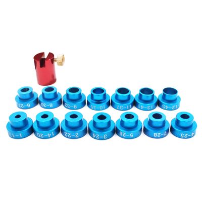 Bullet Comparator Body with 14 Bullet Insert,Available in Sizes from 0.17 Caliber to 0.45 Caliber.