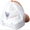 Columbia Unisex PFG Trucker Snap Back, Island Orange/Spring Blue, One Size view 2