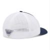 Columbia Unisex PFG Fish Flag Mesh Ball Cap - Low, Collegiate Navy/PNW Flag, Small/Medium view 2