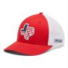 Columbia Unisex PFG Stateside Mesh Ball Cap - High, Red Spark/Texas Patch, Large/X-Large view 3