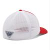 Columbia Unisex PFG Stateside Mesh Ball Cap - High, Red Spark/Texas Patch, Large/X-Large view 4