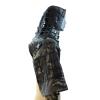 Camo Hunting Suit,Hunting Apparel Clothing for Halloween Party, Jungle Hunting, Shooting, Airsoft Woodland Camouflage Jacket,for Men, Military, Hunters, Snipers (Color : Dark Black) view 3