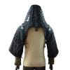 Splenlife Youth Turkey Vest,Lightweight Tactical Sniper Top Base Airsoft Suit Hood Camouflage Sniper Coat Hunting, Sniper, Airsoft, Wildlife Photography, Halloween,Brown (Color : Black) view 2