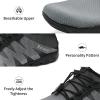 Racqua Beach Water Shoes for Men Quick Dry Barefoot Aqua Athletic Sneakers Sports Shoes Swim Surf Gradient Grey/Black 12.5 W/11.5 M view 4