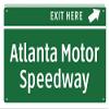 ArtFuzz Atlanta Motor Speedway Sign view 1