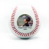 Personalized Baseball - Best Dad Ever Printed Gift Custom Practice Baseball - Official Size-Thanks Dad Design Real Leather Baseball view 1
