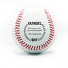 Personalized Baseball - Best Dad Ever Printed Gift Custom Practice Baseball - Official Size-Thanks Dad Design Real Leather Baseball view 1