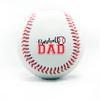 Personalized Baseball - Best Dad Ever Printed Gift Custom Practice Baseball - Official Size-Thanks Dad Design Real Leather Baseball view 1