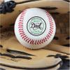 Personalized Baseball - Best Dad Ever Printed Gift Custom Practice Baseball - Official Size-Thanks Dad Design Real Leather Baseball view 2