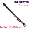LvTu Road Bike Thru Axle 12X142 Front Rear Hub Shaft Skewers Wheel Axis Hub Shaft Quick Release view 2