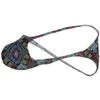 OROCOJUCO Men's Posing Micro String Thong Underwear Contour Pouch G-string Hipster Tangas Competition Bikinis Shorts Mosaic XL view 2