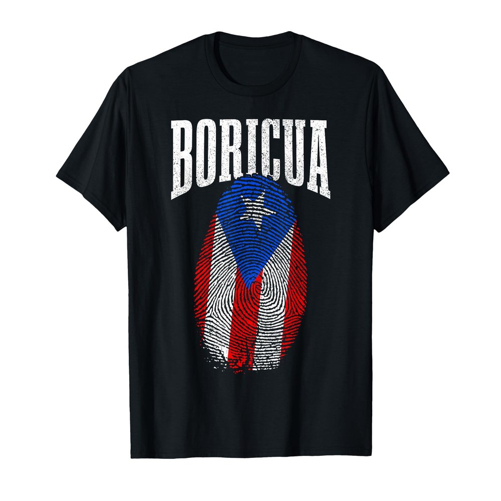 Boricua Puerto Rican Flag Puerto Rico Boriken Pride T-Shirt